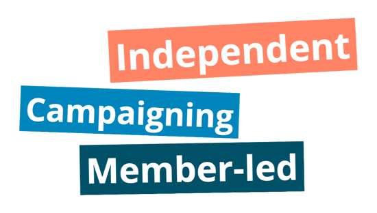 independent, campaigning, member-led